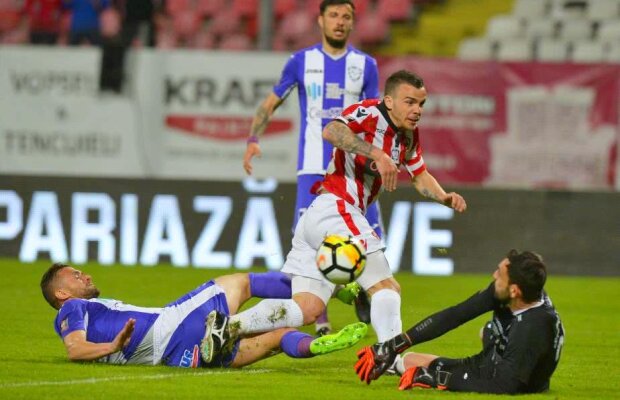 Straton, după o evoluție magnifică în fața lui Dinamo: "Sunt dezamăgit că am pierdut așa"