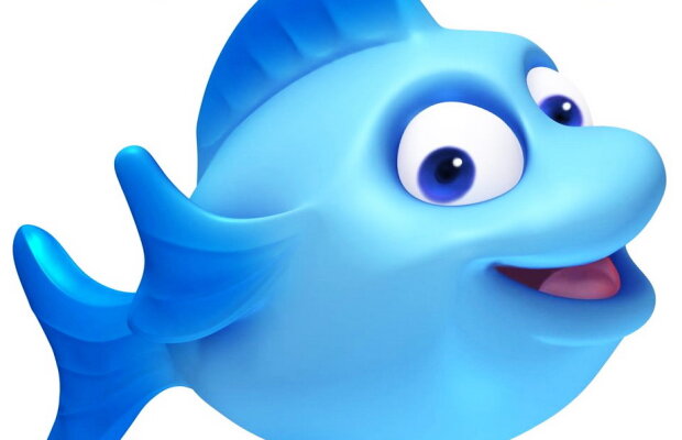 VIDEO Imagini șoc! Un pește mutant, albastru-luminos, filmat într-un lac