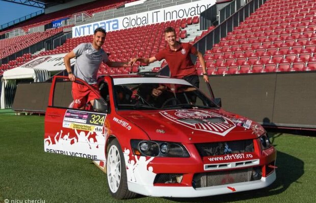 GALERIE FOTO "Familia CFR le urează multă baftă celor doi!" » Ce fac "feroviarii" înaintea meciului decisiv cu U Craiova