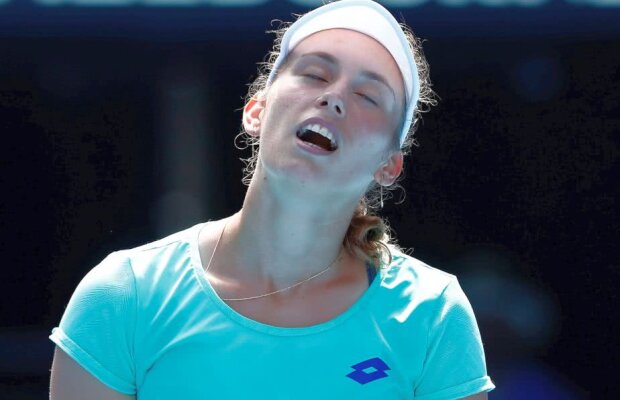 Adversara Simonei Halep de la Madrid s-a retras din proba de dublu