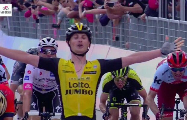 GIRO D'ITALIA. Dezastru pentru un favorit din Turul Italiei! Enrico Battaglin se impune în etapa a cincea, iar Froome lasă loc de speculații