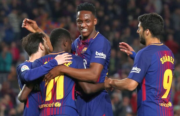 VIDEO + FOTO Întâmpinată cu "pasillo", Barcelona n-a avut milă de Villarreal pe care a demolat-o, scor 5-1! Supergol pentru Dembele 