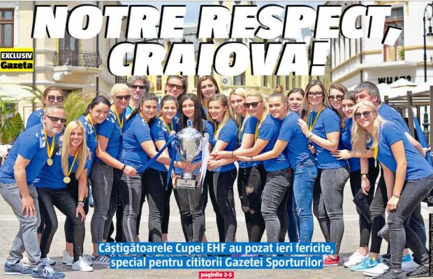 EDIȚIE SPECIALĂ GSP pentru Oltenia: Notre respect Craiova! Interviuri de colecție, o primă pagină istorică!