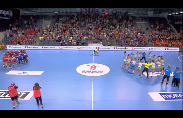 Blat la Cehia-Slovenia? IMAGINE incredibilă la finalul meciului care a decis calificarea la EURO 2018