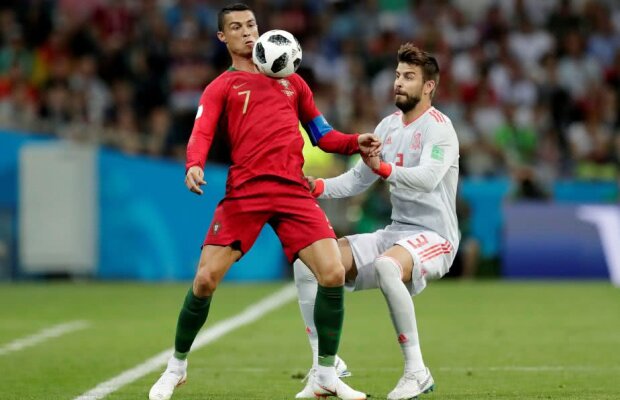 VIDEO Pique se revoltă după Portugalia - Spania: "Cristiano e predispus la simulări" » Declarații-surpriză despre fostul selecționer Lopetegui