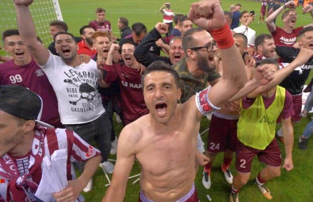 FOTO Farmecul Vieții 95! Rapid a promovat în Liga a 3-a » Spectacol EXTRAORDINAR pe Giulești