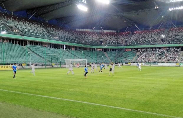 Corespondență GSP din Polonia // VIDEO + FOTO Pedepsiți de Legia » Jocul curajos al Viitorului a fost taxat de campioana Poloniei, care s-a impus cu 5-2 în meciul în care și-a prezentat lotul