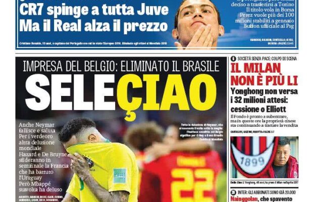 Ce scriu azi ziarele de sport din lume (7 iulie 2018)