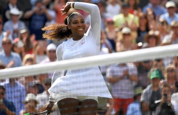 Cheaguri de sânge la plămâni + hematom abdominal după naștere » Acum e în finală la Wimbledon: "E o nebunie! Nu merit să fiu aici"