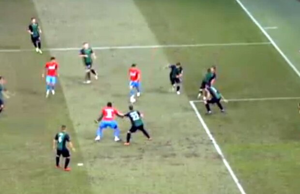 FOTO "Messi" de România » Gol FABULOS marcat de Moruțan în FCSB - Rudar