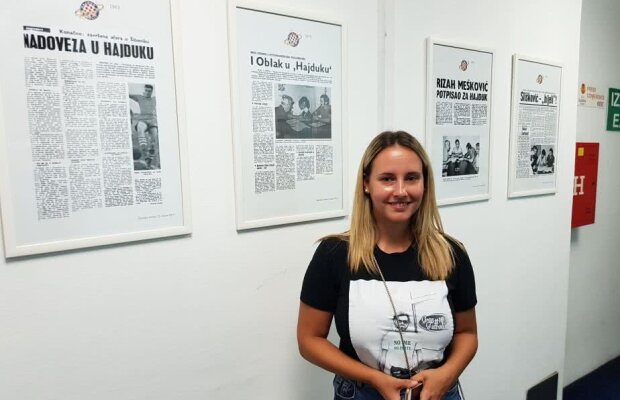 Iubita lui Pesici este jurnalistă la Split » Fostă sportivă de performanță și PR manager, Antonia e și un fan patimaș al lui Hajduk