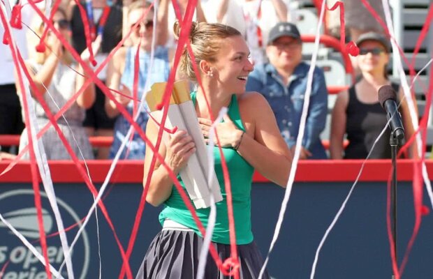 Jurnaliștii canadieni au luat-o la întrebări pe Simona Halep după mesajul transmis românilor: "Folosiți Google Translate" » Toate declarațiile de la conferința de după meciul cu Sloane Stephens