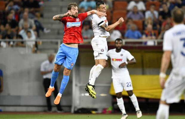 UEFA a stabilit programul "dublelor" din play-off » De la ce oră încep Rapid Viena - FCSB și Dudelange - CFR Cluj