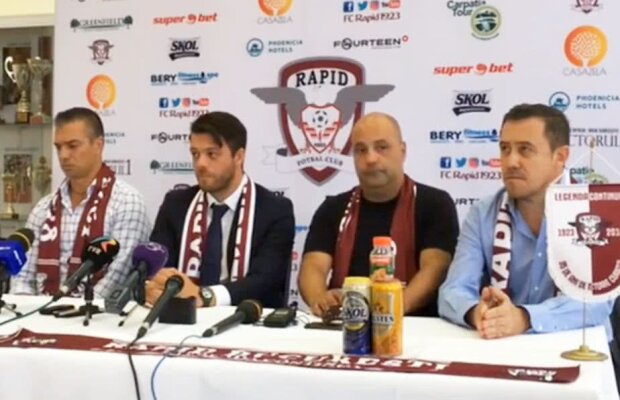 "Derby-ul Rapid - CSA Steaua m-a convins! Vrem în cupele europene" » Noul șef a prezentat astăzi noul proiect din Giulești + Ce spune despre Daniel Niculae