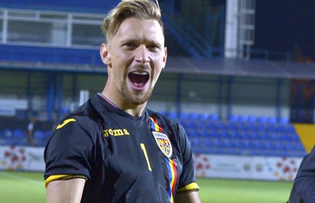 ROMÂNIA U21 - BOSNIA U21 2-0 // Ce făcea Ionuț Radu la golul de generic al lui Ianis Hagi: "Nici nu l-am văzut" :D