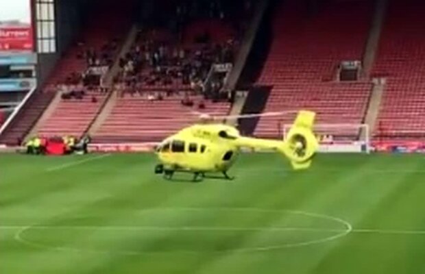 VIDEO Momente dramatice în Anglia » Partida a fost amânată după ce unui spectator i s-a făcut rău!  