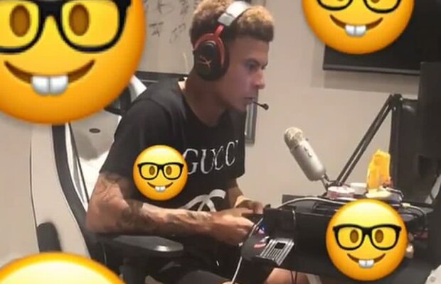 FOTO & VIDEO Mai ceva ca Alibec! Un star de la Tottenham își ignoră iubita supermodel pentru un joc video