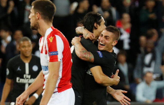 ULTIMA ORĂ » UEFA suspectează de blat partida dintre PSG și Steaua Roșie Blegrad! Un conducător ar fi pariat 5 milioane de euro 