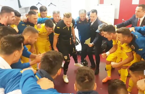 VIDEO Discursul fantastic dinaintea partidei cu Țara Galilor U21: "Mergem acolo să ne schimbăm carierele"