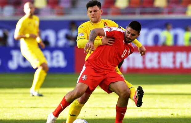 România - Serbia 0-0 // VIDEO + FOTO "Tricolorii" rezistă eroic în 10 oameni și păstrează șanse la prima poziție în grupa din Liga Națiunilor