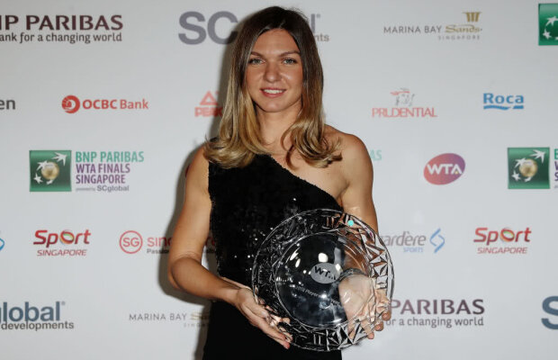 FOTO Simona Halep, desemnată cea mai bună jucătoare a anului! Imagini superbe de la festivitatea de premiere + Celelalte distincții acordate