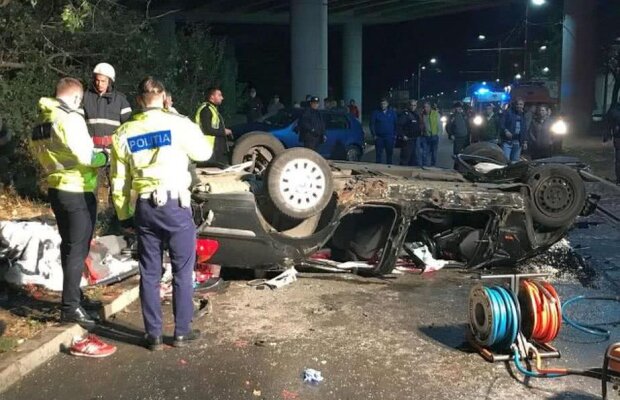 Accident groaznic în Arad » Doi suporteri ai celor de la UTA Arad au murit! Se întorceau de la pictarea coregrafiei pentru derby-ul cu Poli