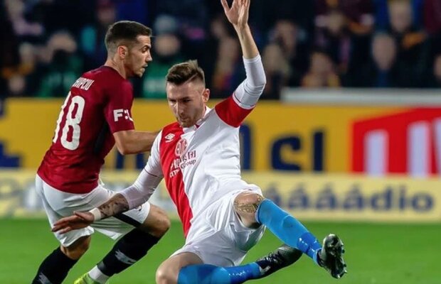 SPARTA PRAGA - SLAVIA PRAGA 2-2 // VIDEO + FOTO Egal spectaculos în Derby-ul Cehiei: 4 români au fost pe teren