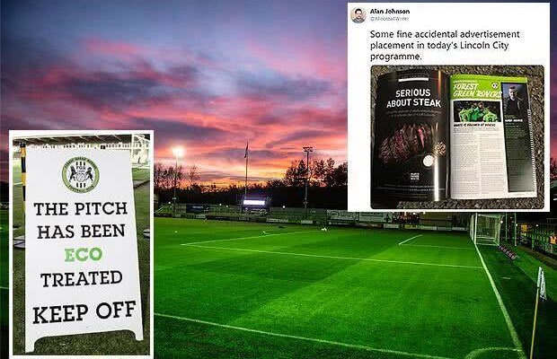 FOTO Ironie sau pur și simplu gafă? Ce au putut pune în programul unui meci din Liga a 4-a engleză :) 