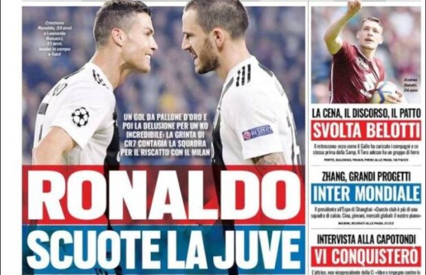 Ce scriu azi ziarele de sport din lume (9 octombrie 2018)