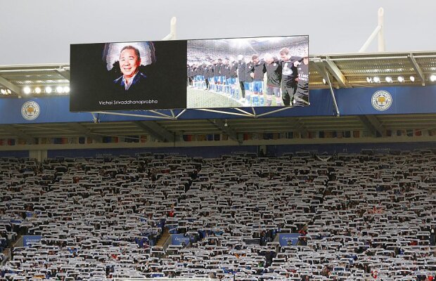 GALERIE FOTO Arena tăcerii » Imagini impresionante de la Leicester înaintea meciului cu Burnley 