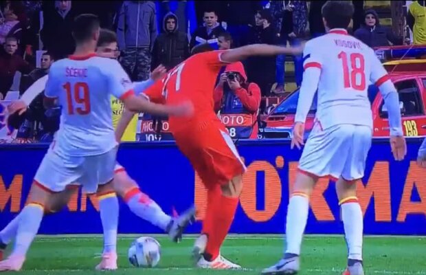 VIDEO + FOTO Penalty ULUITOR acordat în Serbia - Muntenegru, meciul care influențează soarta României în Liga Națiunilor