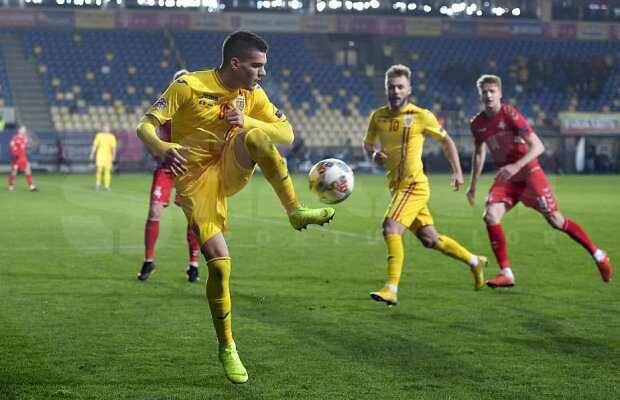 FOTO Moment istoric la naționala României! Ianis Hagi a debutat pentru "tricolori" după fix 25 de ani de la calificarea la CM 1994