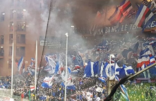 VIDEO + FOTO Imagini de neuitat pentru Ionuț Radu » Scenografie ULUITOARE în Genoa - Sampdoria