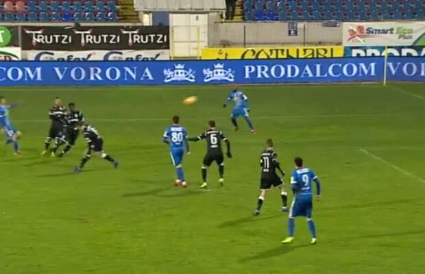 GALERIE FOTO + VIDEO Fotbalistul refuzat de MM și Dică a înscris un gol de SENZAȚIE în meciul cu CS U Craiova
