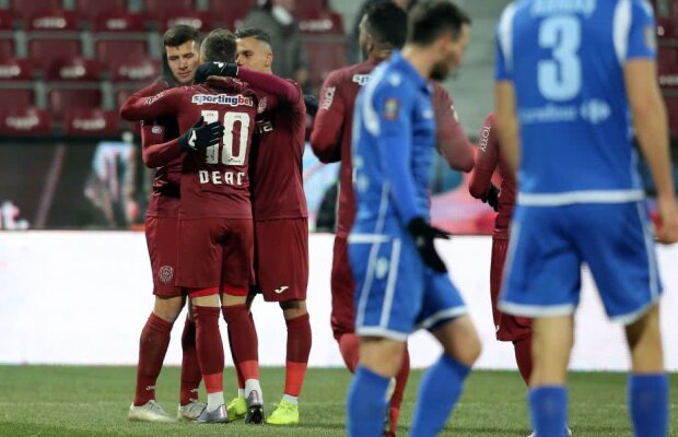CFR Cluj - Voluntari 5-0 // VIDEO "Țucu" SHOW! Campioana reușește victoria sezonului și se distanțează în fruntea clasamentului Ligii 1