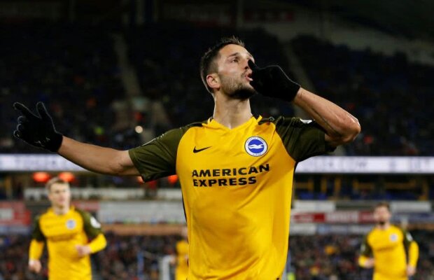 Florin Andone, primul gol în Premier League » Brighton, victorie vitală! Reacție atacantului naționalei