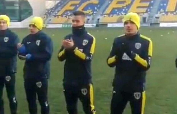 VIDEO Petrolul s-a reunit astăzi pe stadionul "Ilie Oană" » Nume interesante prezente la reunire 