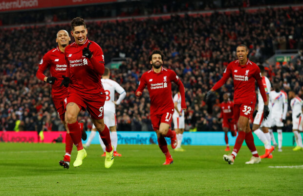 LIVERPOOL - CRYSTAL PALACE 4-3 // Liverpool și Crystal Palace au oferit un meci nebun în Premier League: 7 goluri, răsturnări de scor și o eliminare