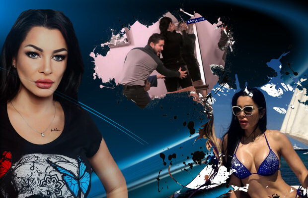 FOTO Momente FIERBINȚI la Pro TV! Brigitte Năstase a acceptat să fie pălmuită pe fund de concurenți: "Mamă, mamă, cum e! Ce tare e!"