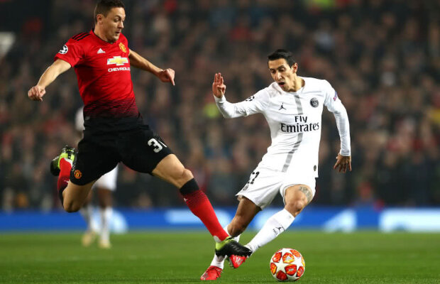 MANCHESTER UNITED - PSG // FOTO Di Maria, INAMICUL PUBLIC numărul 1 pe Old Trafford! Ce i-a enervat pe fani și cum l-a „pedepsit” Young