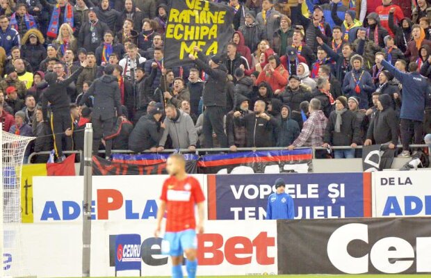 FCSB - CS U CRAIOVA 3-2 // EXCLUSIV 3 lucruri care nu s-au văzut la TV: de la lozincile anti-PSD până la decizia radicală a fanilor olteni și agitația din tribune