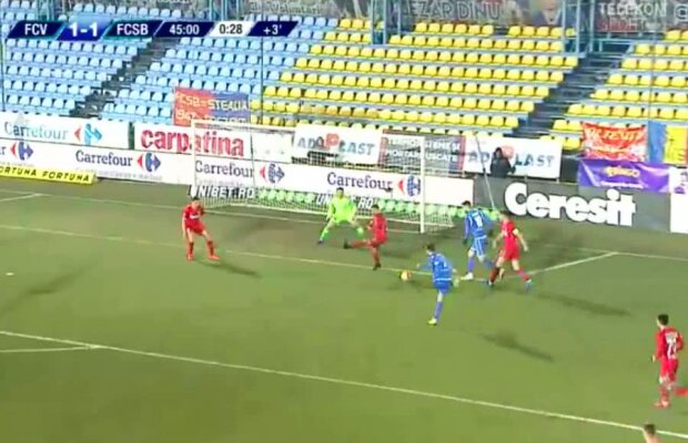 FC VOLUNTARI - FCSB 2-2 // VIDEO+FOTO Helmuth Duckadam îl ceartă pe Cristi Bălgrădean: „N-avea voie să ia gol la colțul scurt!”