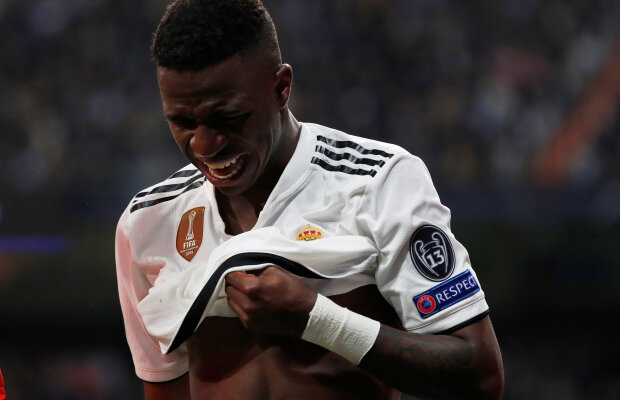 REAL MADRID - AJAX 1-4 // Verdict dur primit de Vinicius! Cât va absenta atacantul brazilian după accidentarea cu Ajax