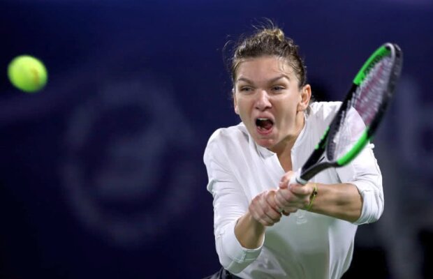 SIMONA HALEP - BARBORA STRYCOVA // VIDEO Backhand magnific reușit de Halep! Lovitura semnătură cu care a deschis setul secund