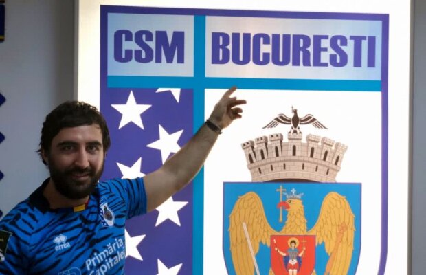 Internaționalul român de rugby 7 Julien Onuțu, la CSM București