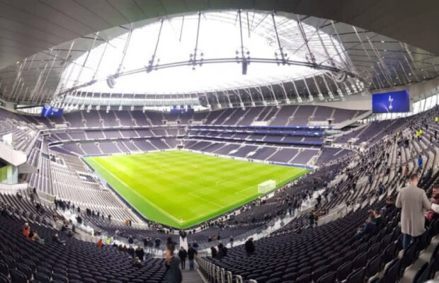 FOTO Noul stadion de un miliard de euro al lui Tottenham are o problemă: nu se pot executa cornerele