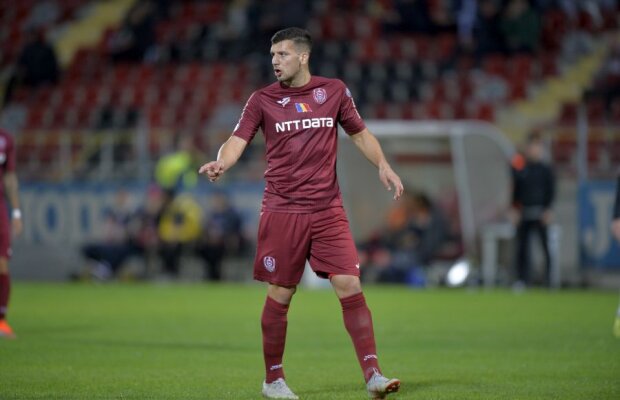 COMUNICAT FRF: Cât va absenta George Țucudean + CFR, în pericol: șanse mari să rateze și derby-ul cu FCSB