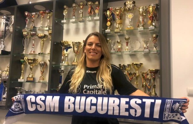 Klikovac, noua superachiziție a CSM-ului: „Am venit să sparg ghinionul şi să câştig trofeul Ligii Campionilor!”