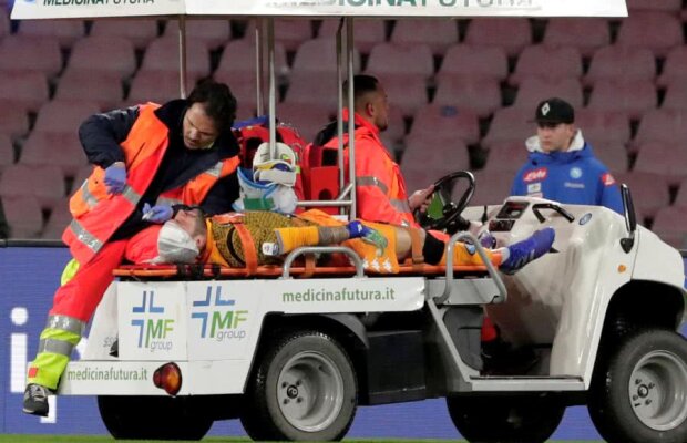 NAPOLI - UDINESE 4-2 // VIDEO Clipe dramatice pe San Paolo » David Ospina s-a prăbușit  pe gazon și a înmărmurit asistența!