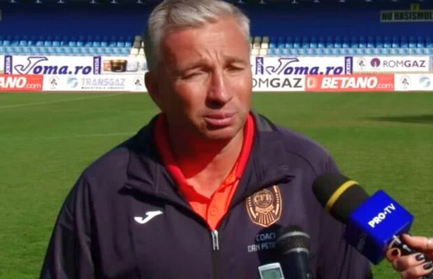 Dan Petrescu a revenit azi pe banca lui CFR Cluj, într-un amical cu Gaz Metan, și a uluit la final: „N-am înțeles ce caut aici” 